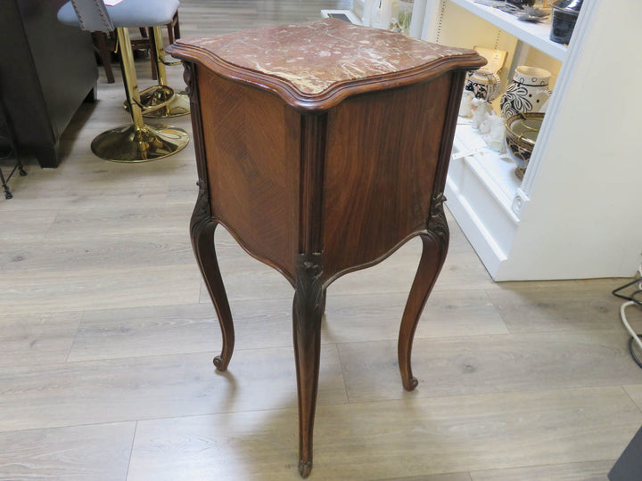 Antique French Nightstand/Humidor
