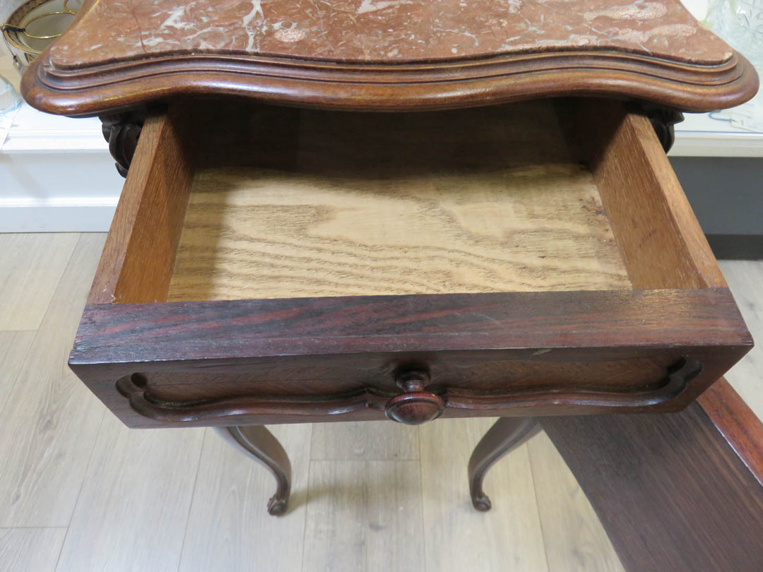 Antique French Nightstand/Humidor