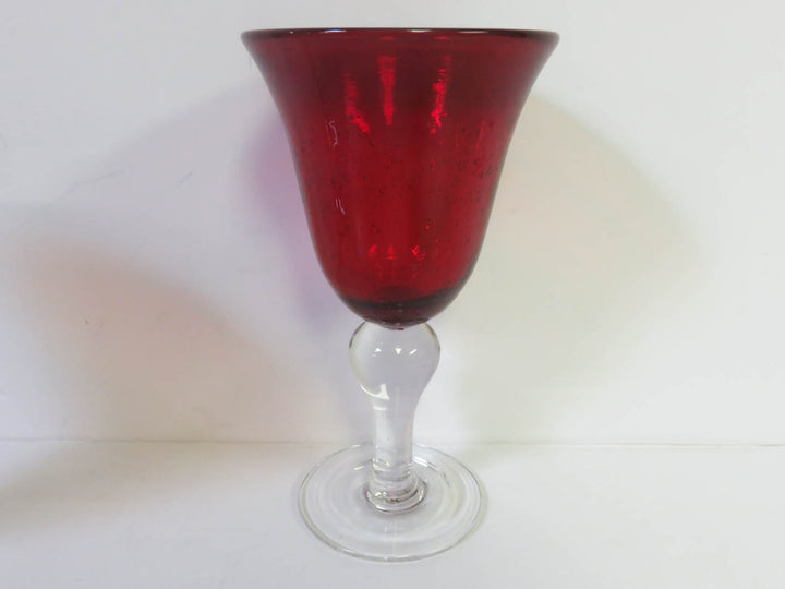 Ruby Water Goblets
