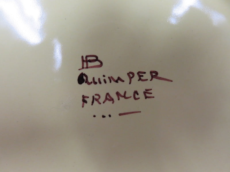 Quimper Plate