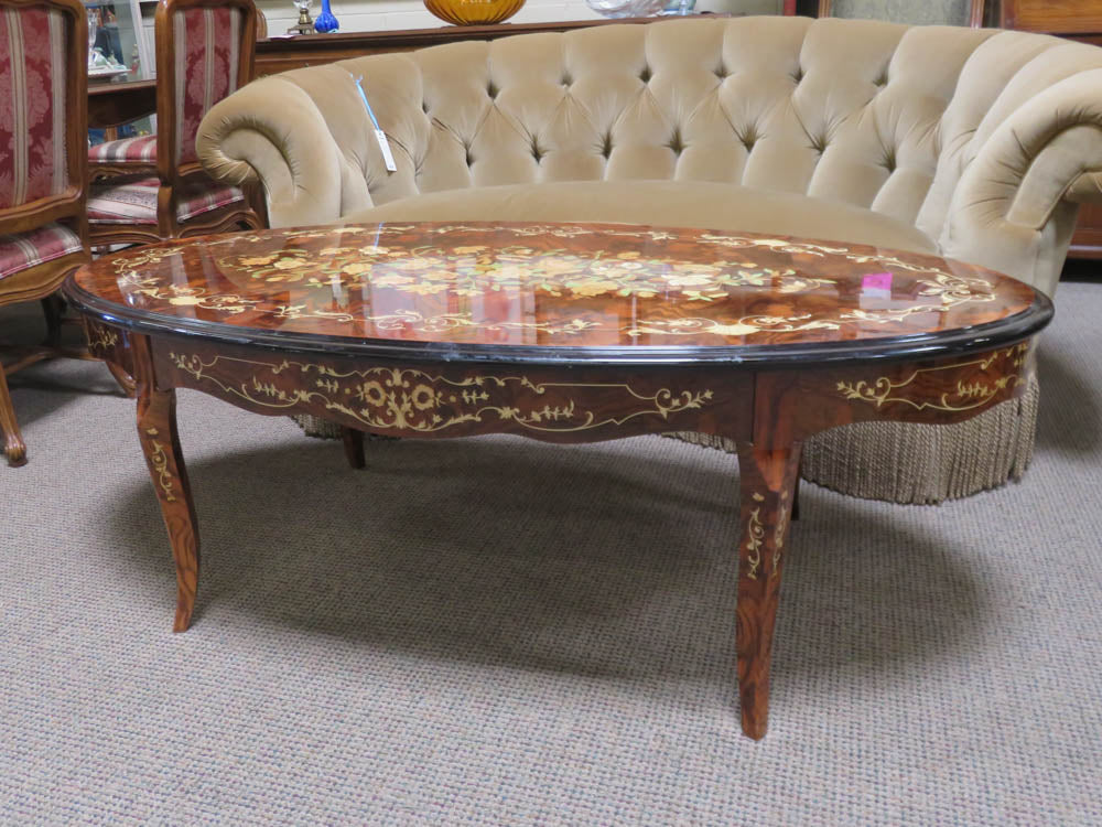 Marquetry Coffee Table