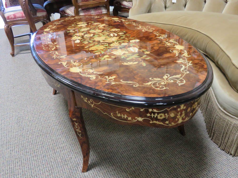 Marquetry Coffee Table