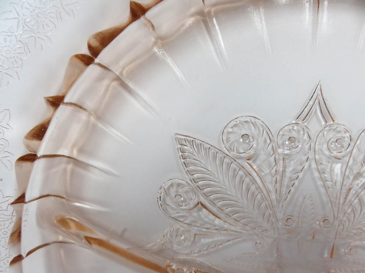 Jeannette Glass Divided Dish
