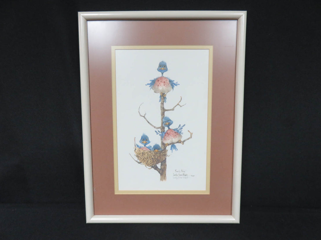 Whimsical Family Tree Print