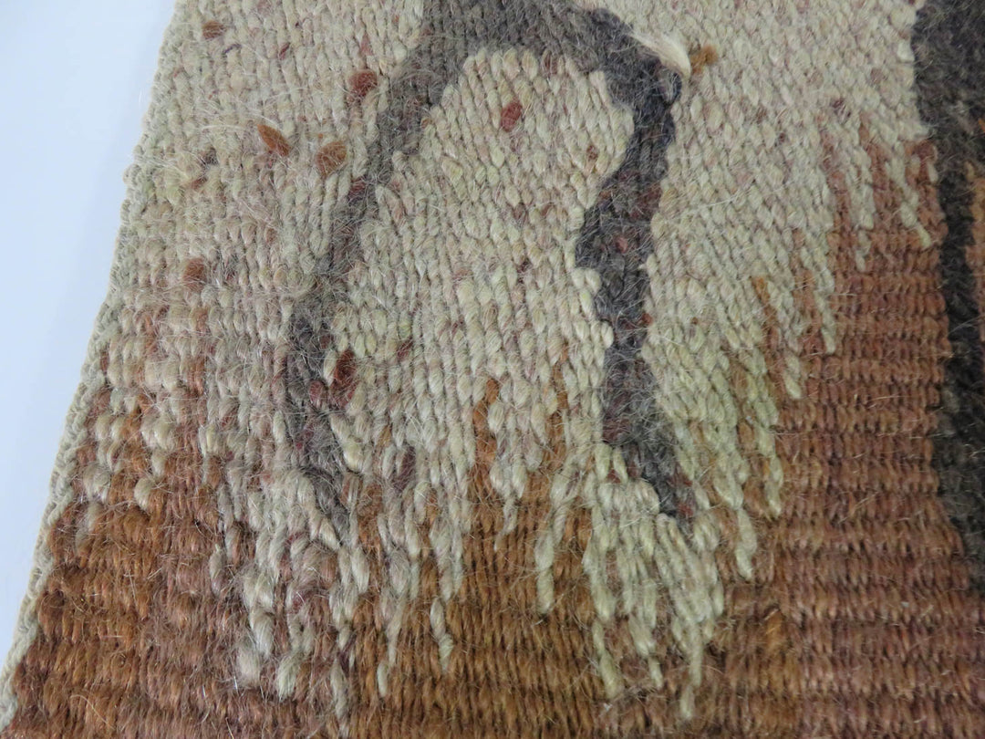 E. Nxumalo Jute and Mohair Tapestry