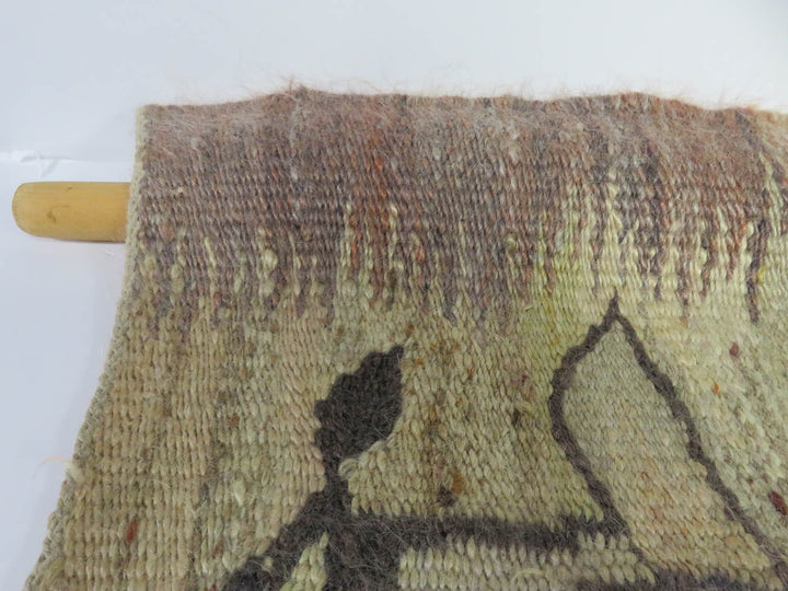 E. Nxumalo Jute and Mohair Tapestry