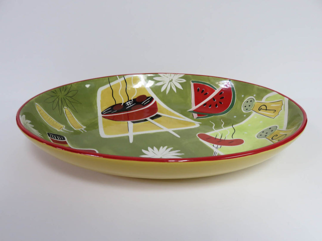 BBQ Themed Serving Bowl