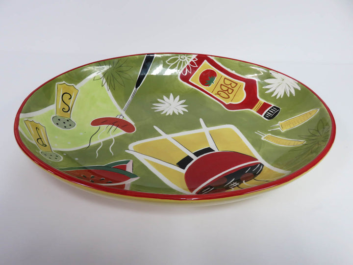 BBQ Themed Serving Bowl