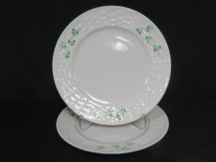Belleek Shamrock Salad Plates