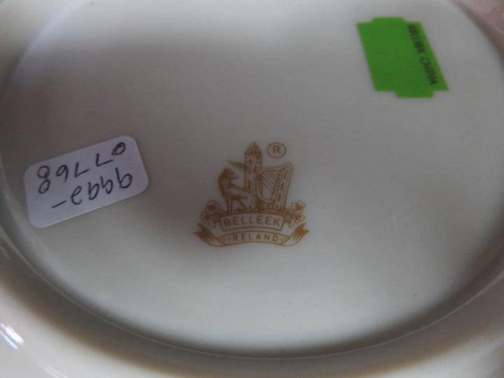 Belleek Shamrock Salad Plates