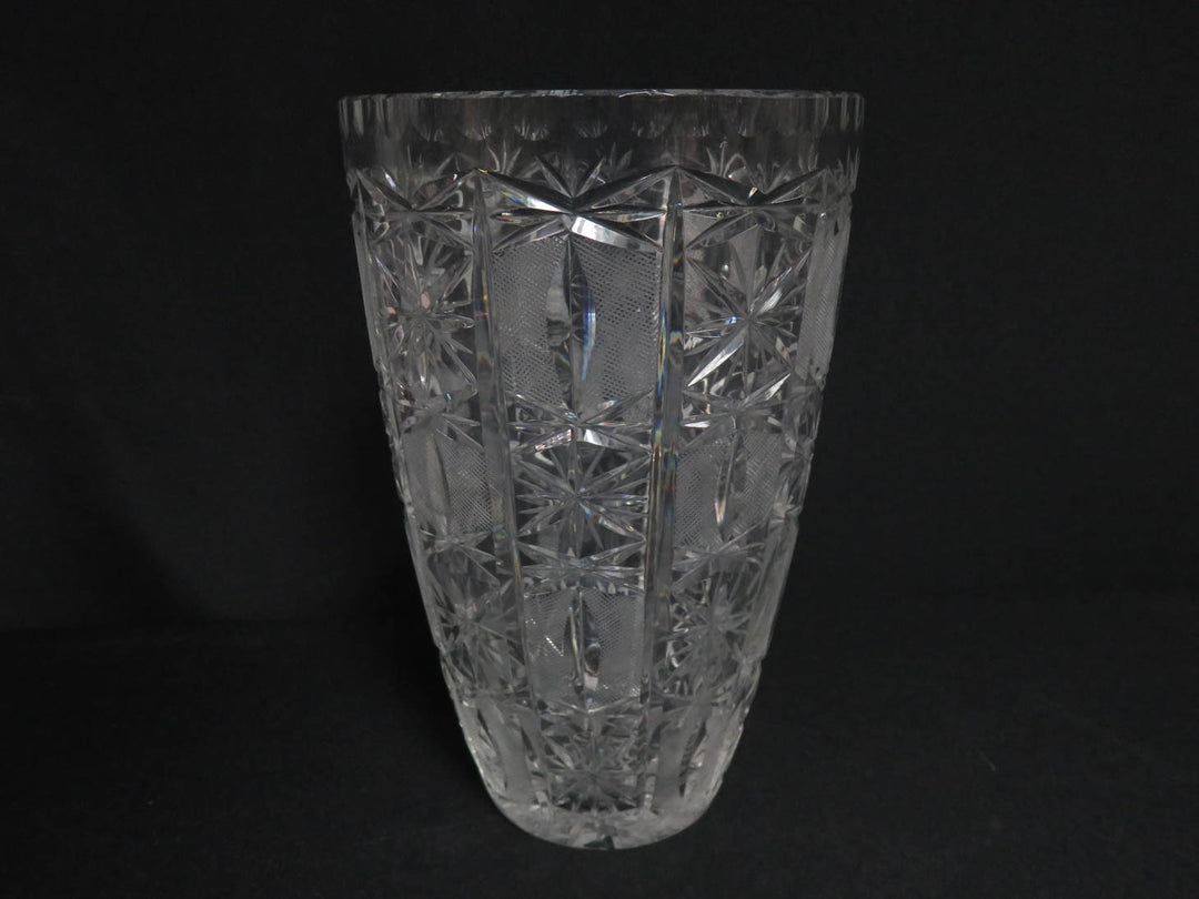 Large Crystal Vase