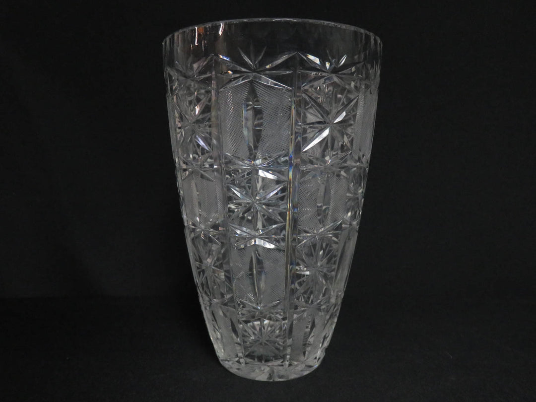 Large Crystal Vase