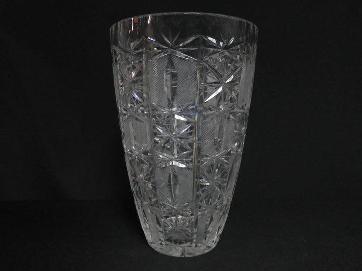 Large Crystal Vase