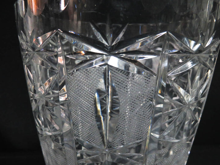 Large Crystal Vase
