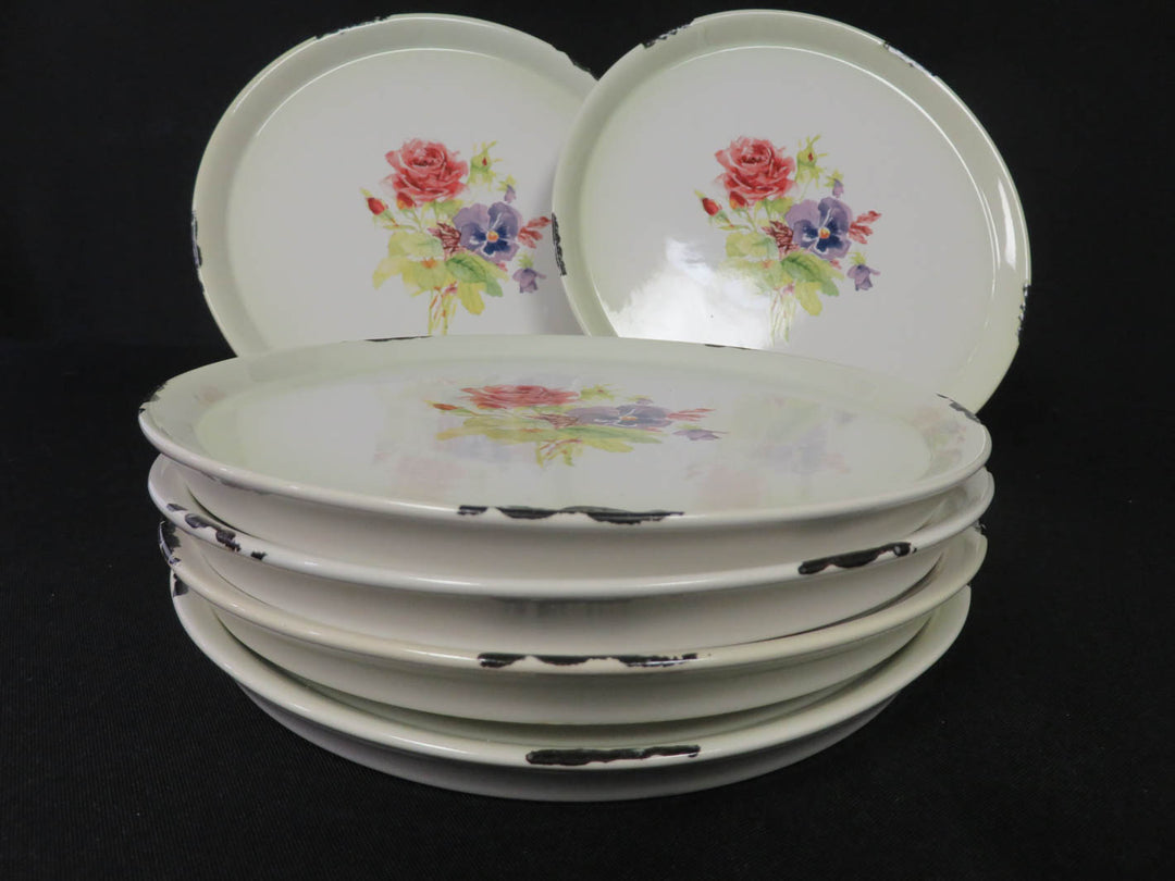 Floral Plate Set