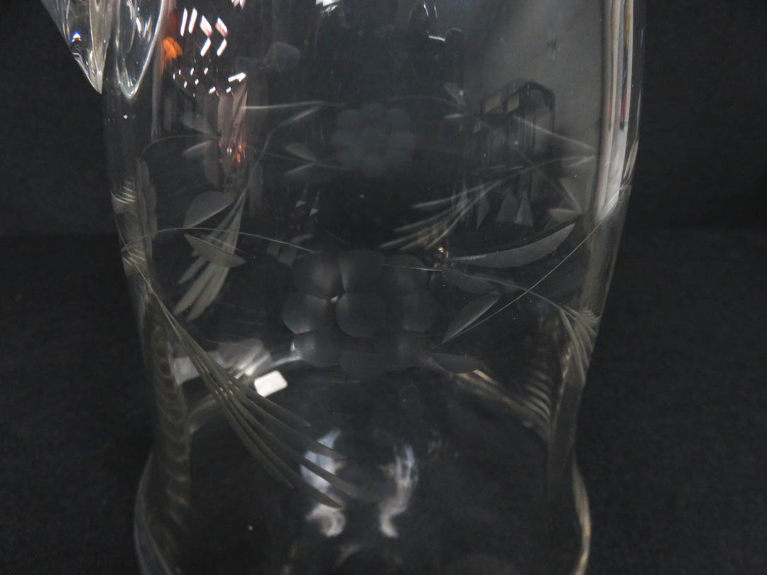 Etched Pitcher