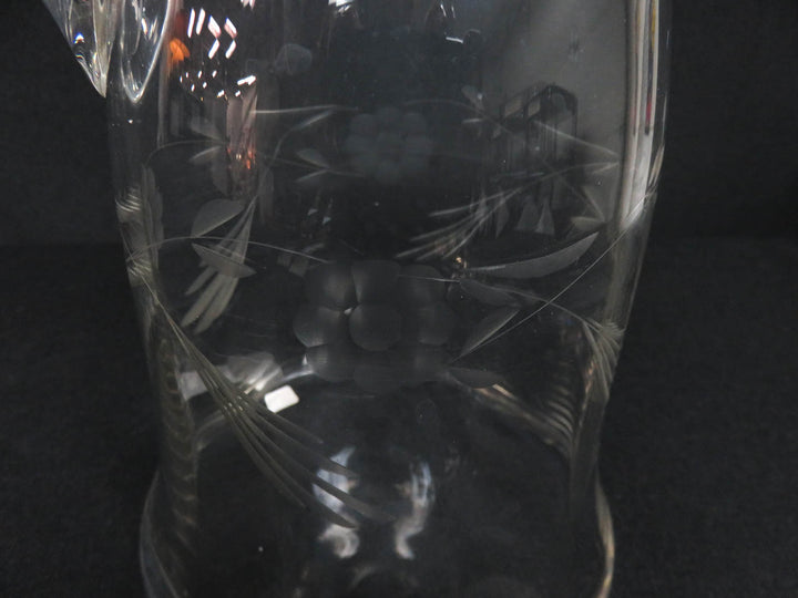 Etched Pitcher