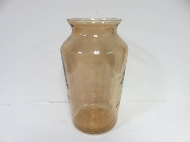 Amber Glass Vase
