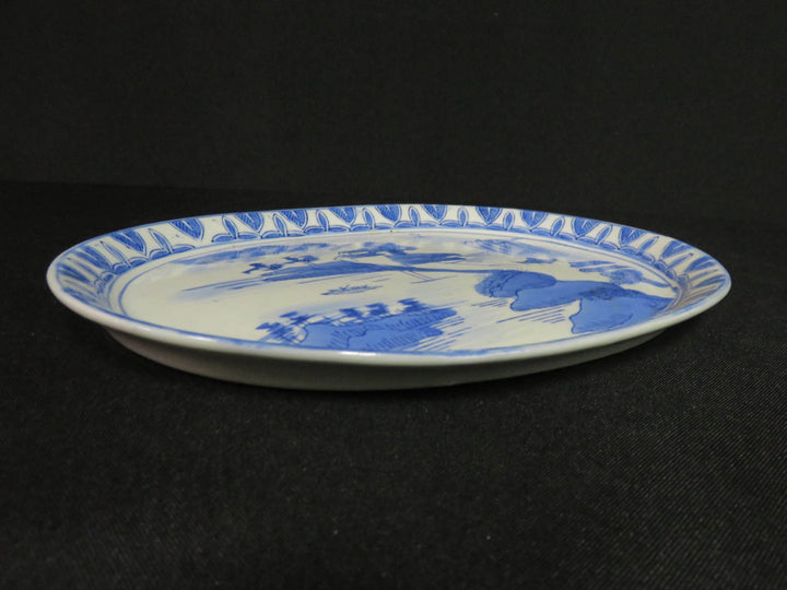 Canton Chinese Blue Tray