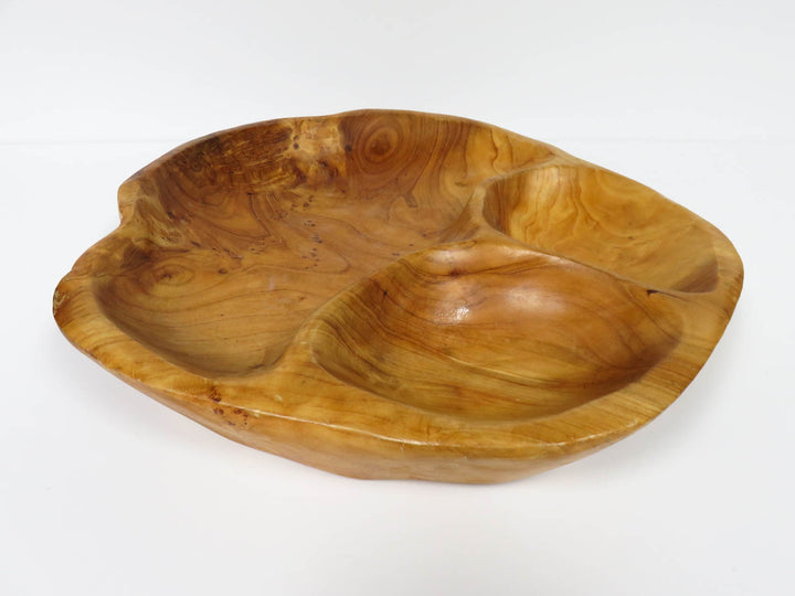 Wooden Divided Dish
