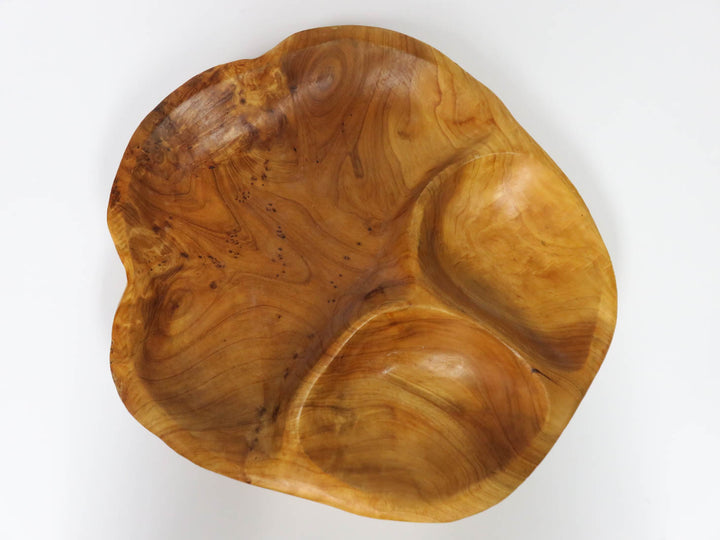 Wooden Divided Dish