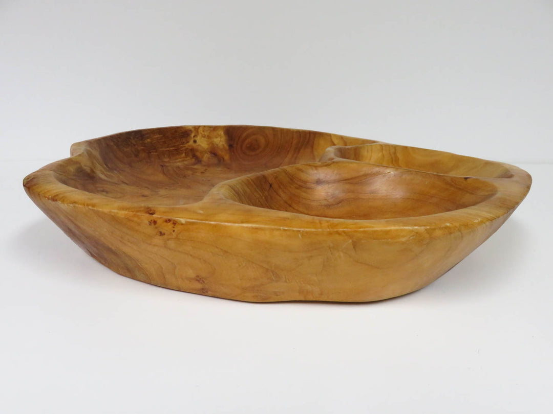 Wooden Divided Dish