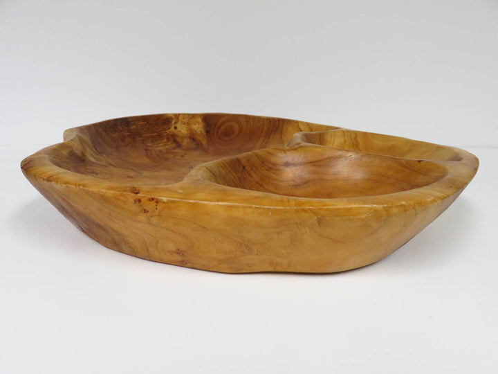 Wooden Divided Dish