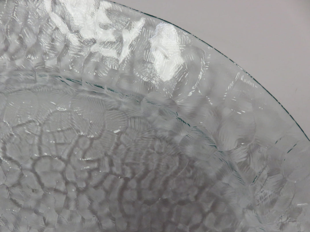 Textured Glass Platter