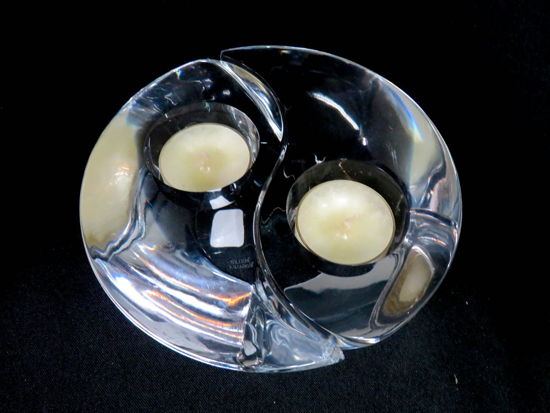 Rogaska Votive Pair