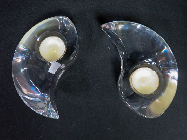 Rogaska Votive Pair