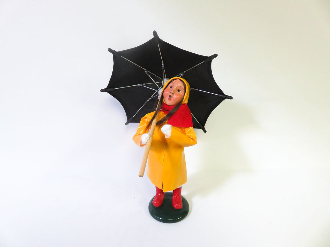 Byers Choice Girl with Umbrella