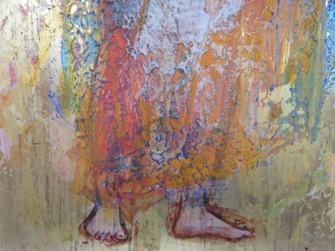 Edna Hibel Original Oil on Panel