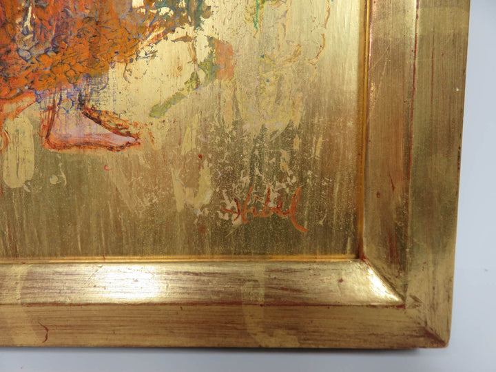 Edna Hibel Original Oil on Panel