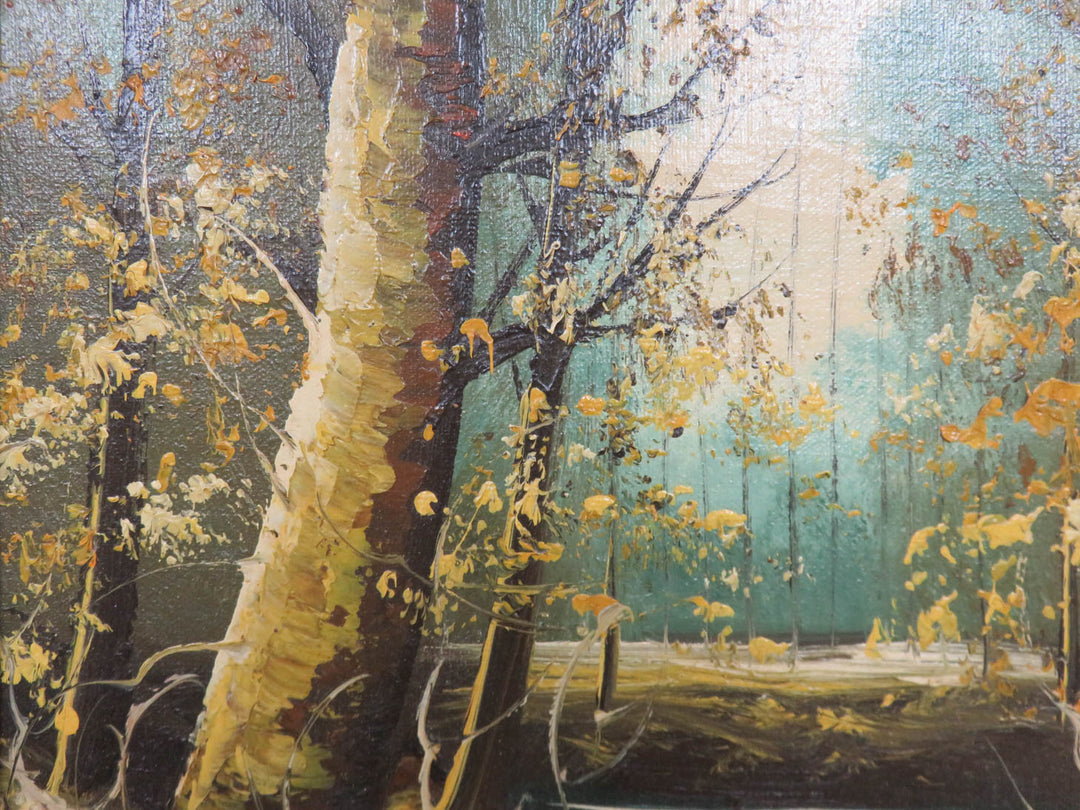 Oil Painting - Original Forest Scene