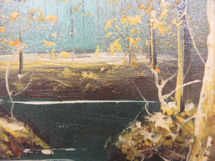 Oil Painting - Original Forest Scene