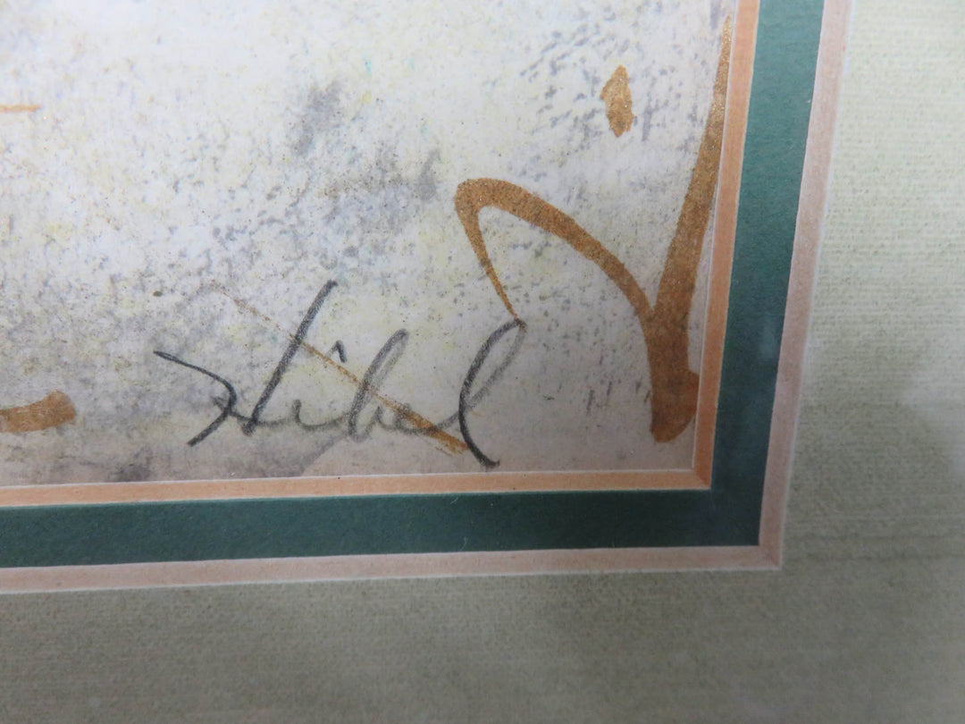 Floral Edna Hibel Signed Lithograph