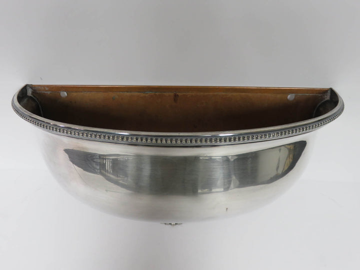 Halved Cloche Wall Planter