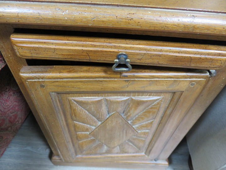 Vintage Oak Side Table
