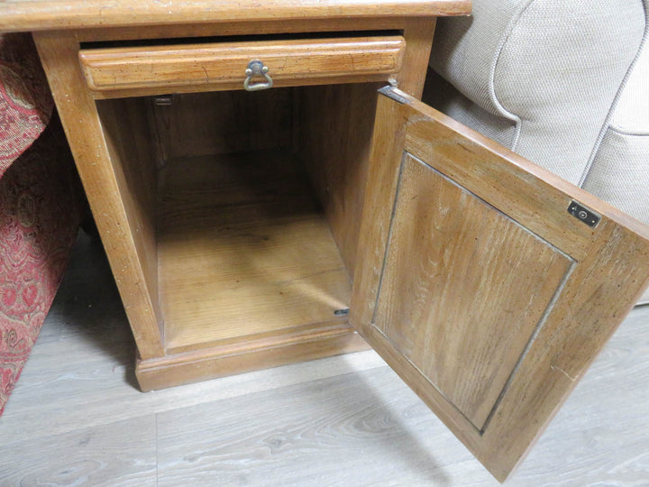 Vintage Oak Side Table