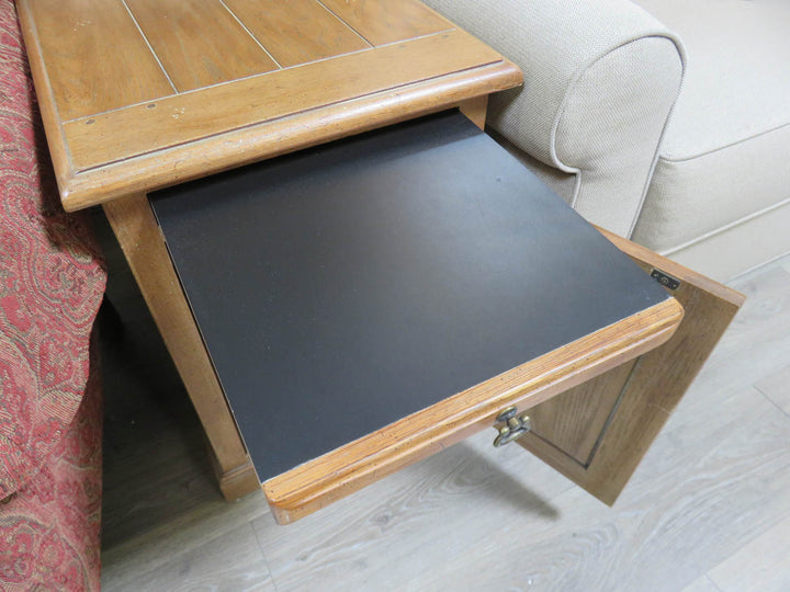 Vintage Oak Side Table