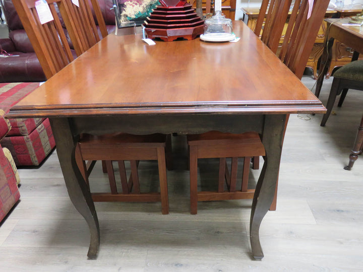Dark Wood Dining Table