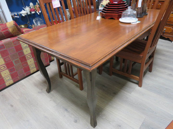 Dark Wood Dining Table