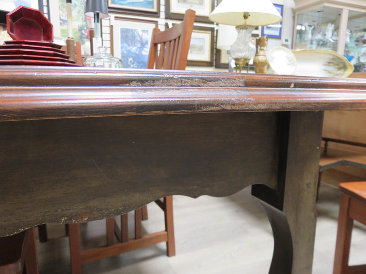 Dark Wood Dining Table