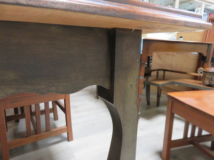 Dark Wood Dining Table