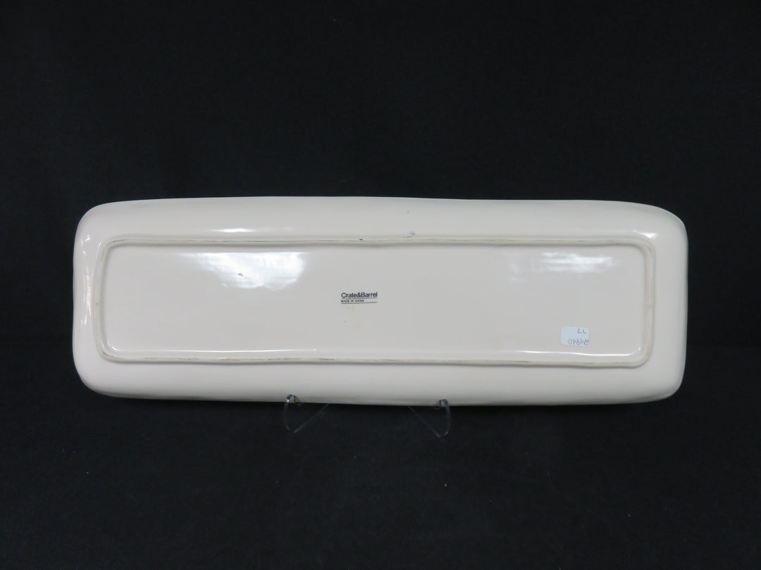Crate & Barrel Bread Tray