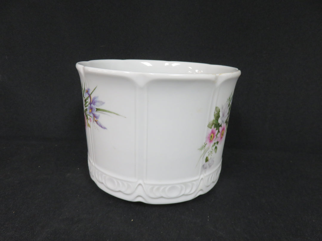 Floral Ceramic Planter