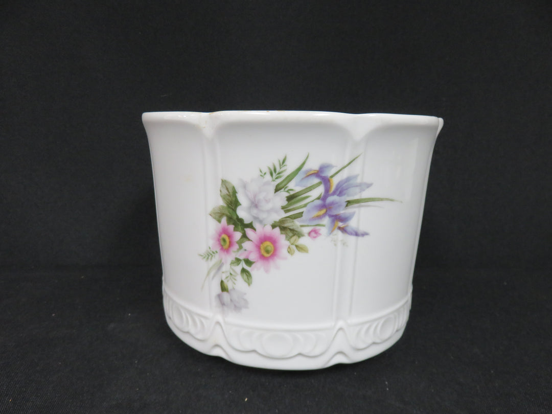 Floral Ceramic Planter
