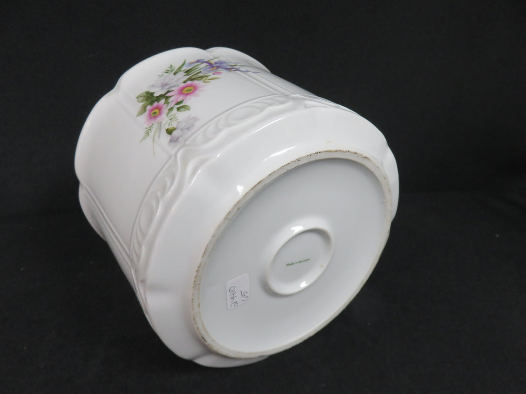 Floral Ceramic Planter