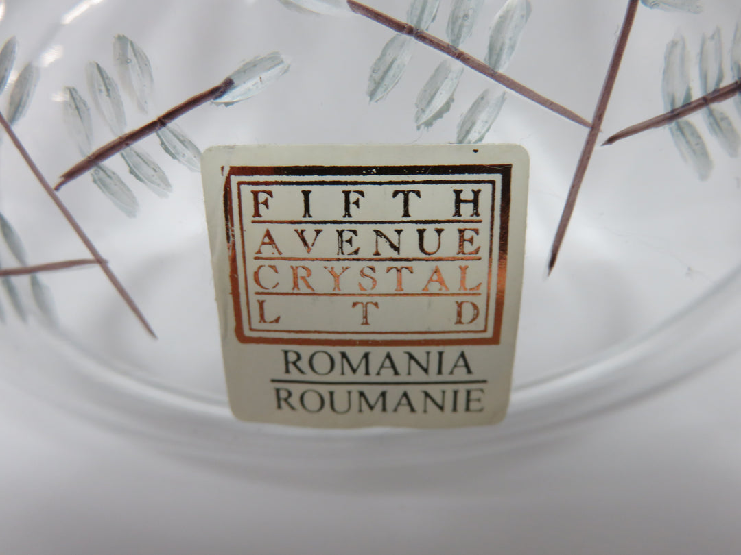 Fifth Avenue Crystal Covered Bowl