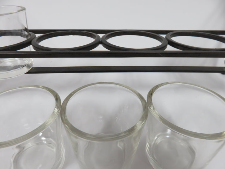 Wrought Iron Linear Votives